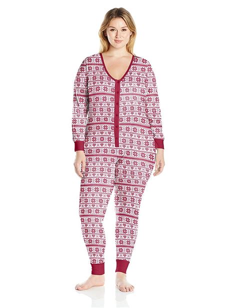 Plus size onesie pajamas with back flap - The men's and women's onesie pajamas with back flap create a whole new level of comfort. They’re made of 100% breathable jersey-knit cotton, and the relief that one feels after taking off the day’s stiff work clothes and putting …